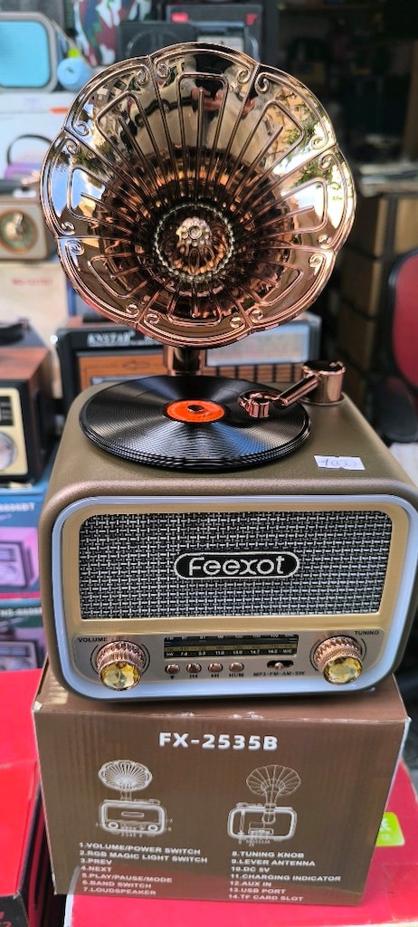 Harika tasarımlı, Bluetooth lu nostaljik radyo - 7