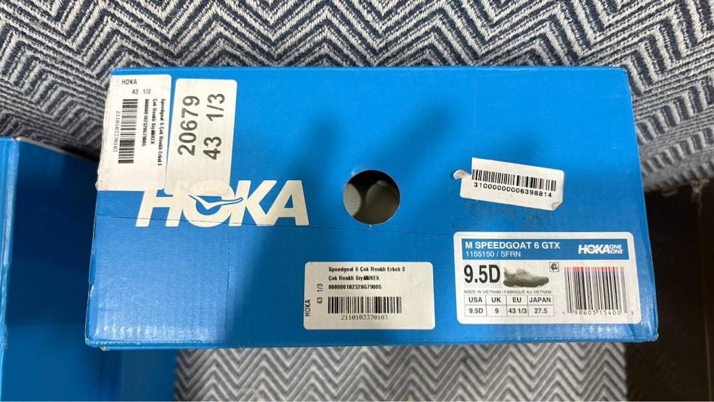 Hoka SpeedGoat 6 Goretex Erkek Sneaker Ayakkabı - 6