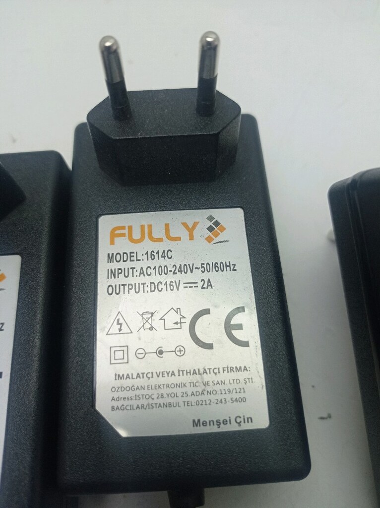 16 VOLT 2a Toz RCA SANTRAL ADAPTÖRÜ - 6