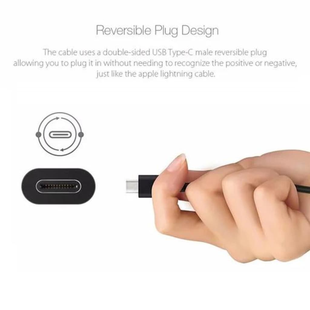 0.3/1/2/3 Metre USB Tip-C 3.1 To USB Tip-A 3.0 Şarj & Data Kablo - 6