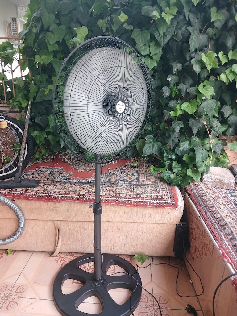 SERNA 18 INC KADEMELI VANTİLATÖR SAĞA SOLA DÖNÜYOR GÜÇLÜ KALİTELİ - 4