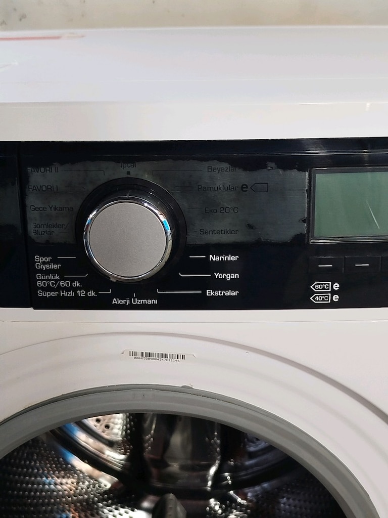 VESTEL 10 KG ÇAMAŞIR MAKİNESİ İZMİR İÇİ 3 AY GARANTİMİZ VARDIR - 6