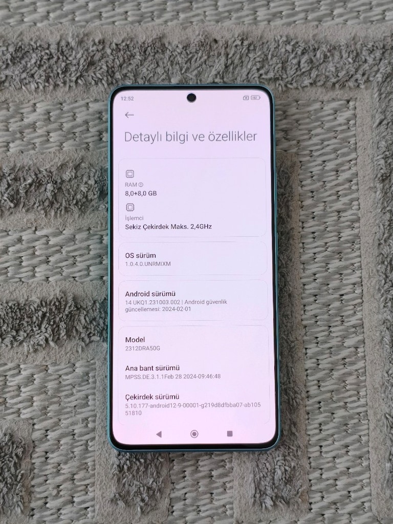 Xiaomi Redmi Not 13 Pro 5G 256 GB 8+8 Ram - 4