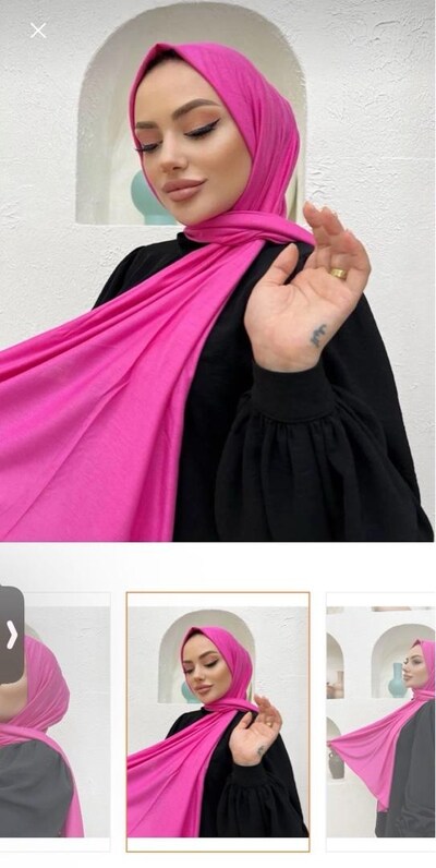 pembe penye şal