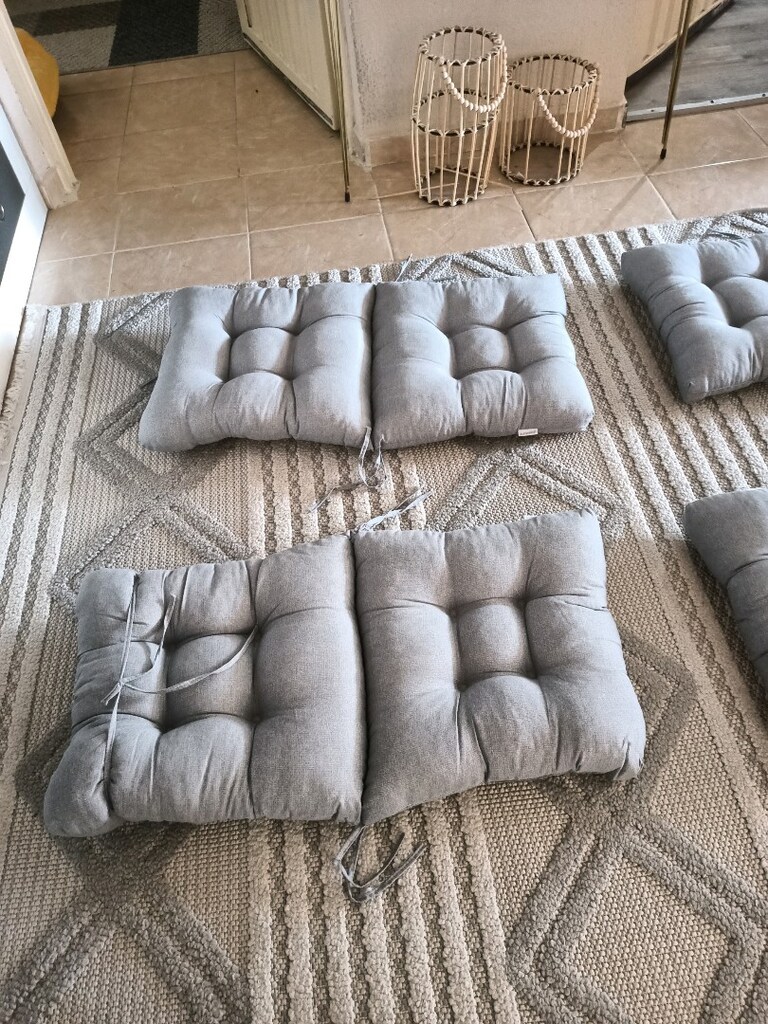 Sandalye minderi birleşik 4 adet - 2