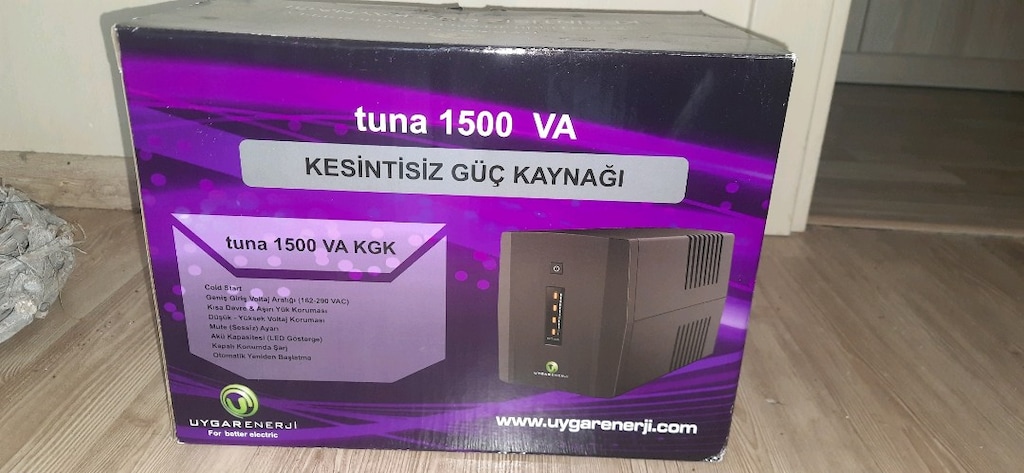 kesintisiz güç kaynağı paketli ürün