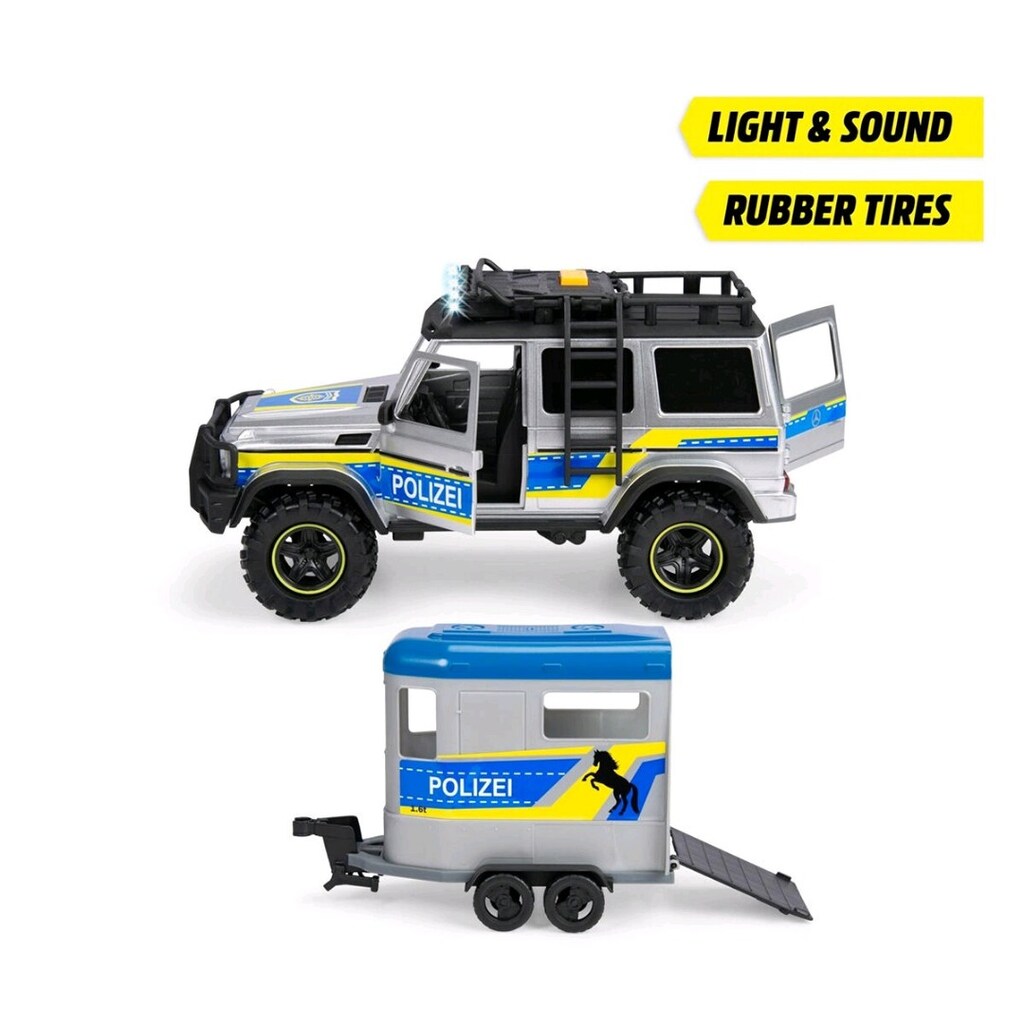 Dickie 203717007038 Police Horse Trailer -Orjinal üründür. - 4
