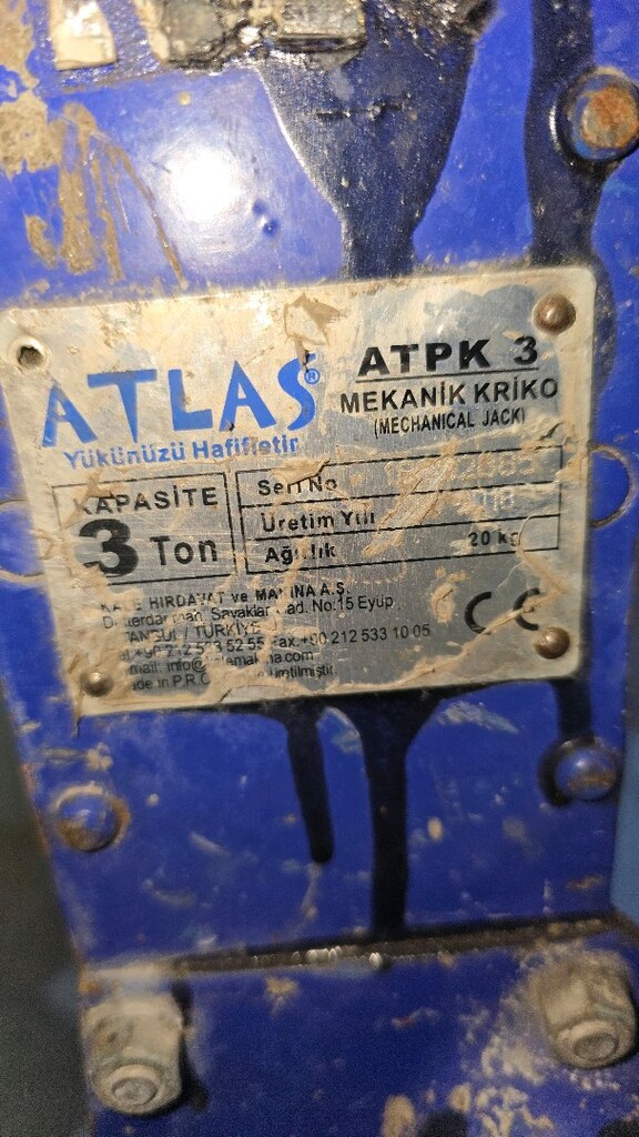Atlas 3 ton pehlivan kriko - 2