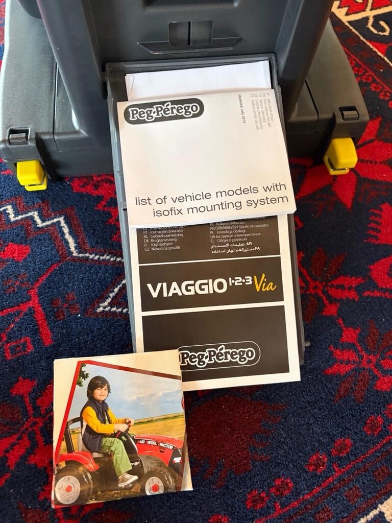 Peg Perego Viaggio Via Fiat 500 Çocuk Oto Koltuğu - 3
