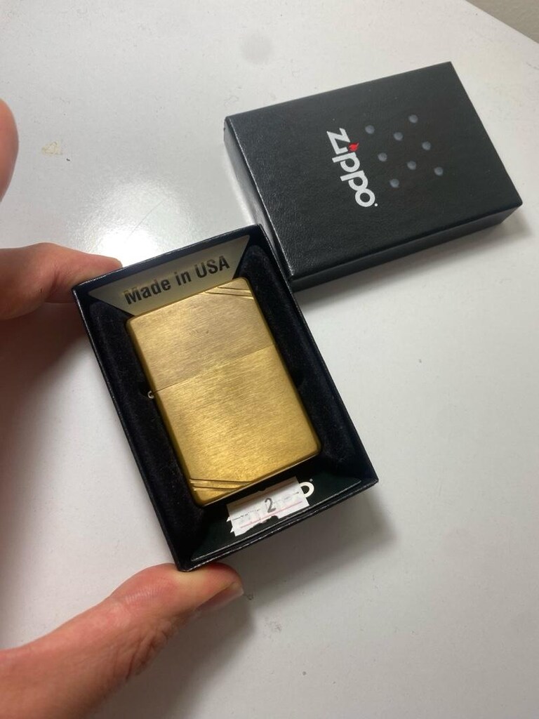 ZİPPO GOLD ESKİTME ÇAKMAK