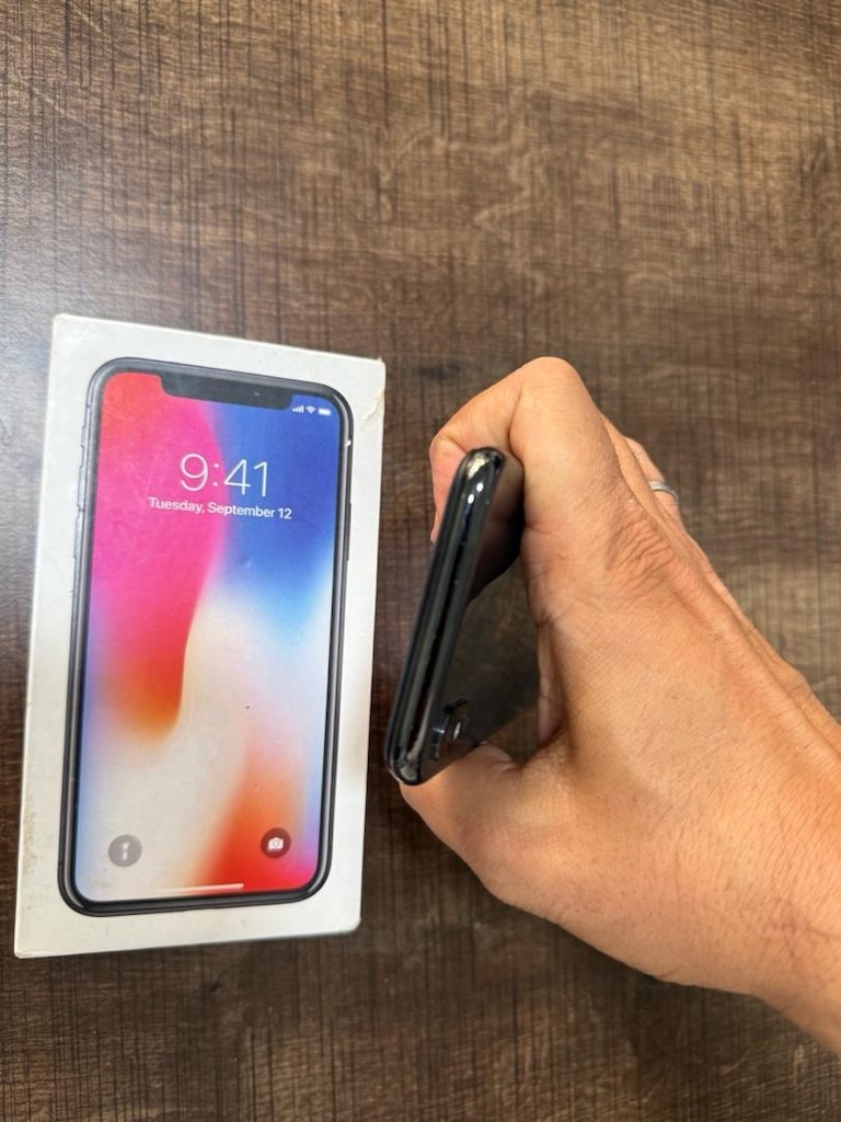 İPHONE X SİYAH 64 GB YURTİÇİ PİL 100 FACE İD AKTİF - 9