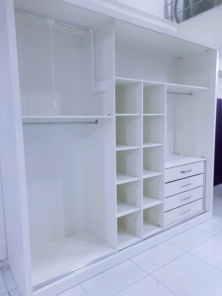 sıfır özel yapım full mdf gardrop yüklük nakliye kurulum dahil - 6