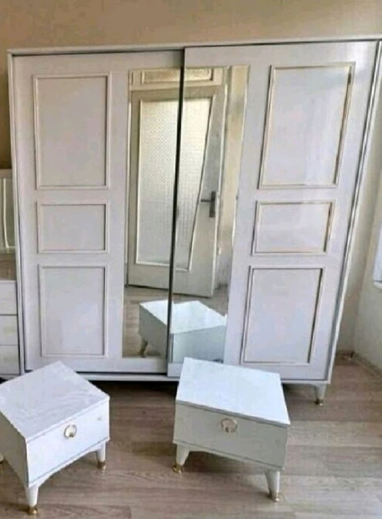 YATAK ODASI TAKIMI BAZA BAŞLIK YATAK DAHİL KAPIDA ÖDEME HIZLI TESLİM - 3