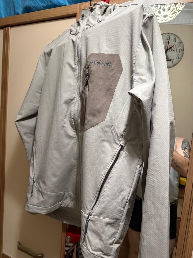 Orijinal Columbia softshell kapişonlu ince mont - 7