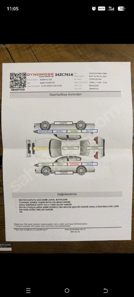 2007 SEAT ALTEA 1.6 REFERANCE 102 HP - 11