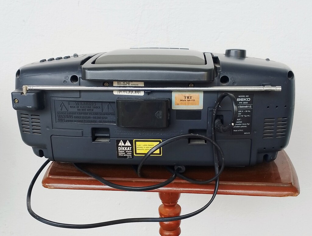 Beko PR-3660 Kasetçalar Radyo CD MP3 Çalar Çift Hoparlörlü - 4