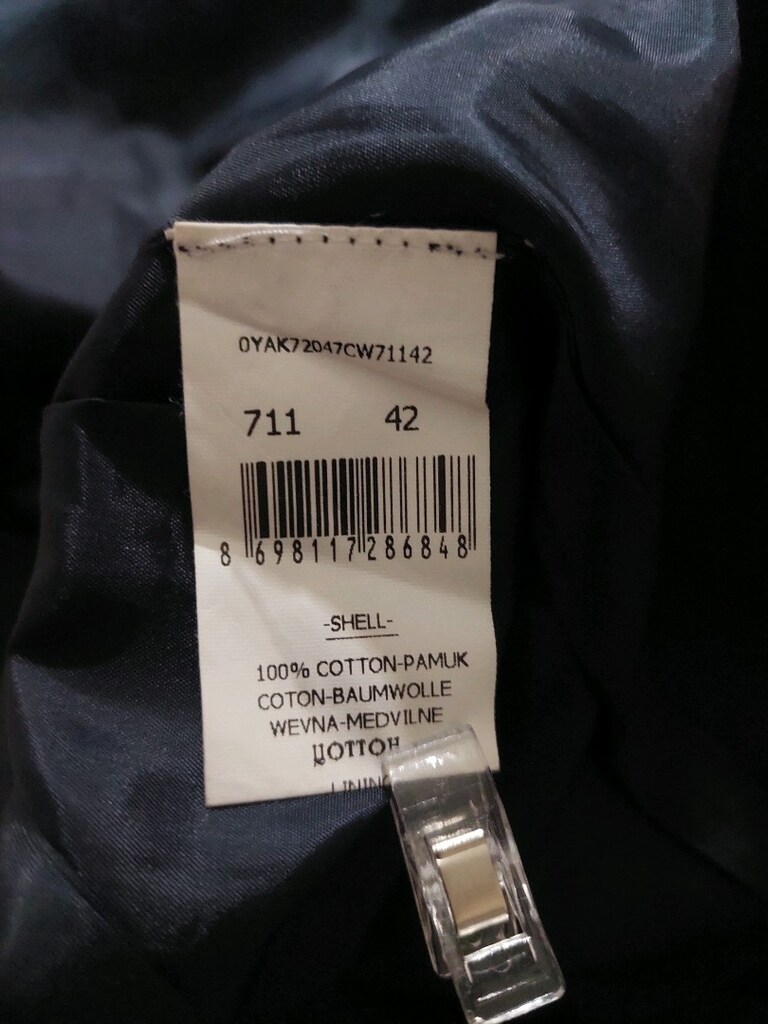 KOTON pileli düğme detaylı Midi etek - 9
