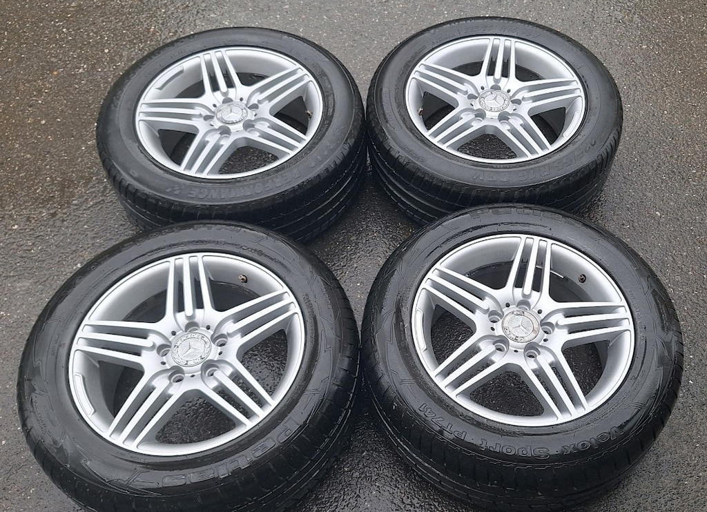 225 55 16 MERCEDES VİTO JANT LASTİK TAKIMI MERCEDES VİTO PASSAT JETTA - 4