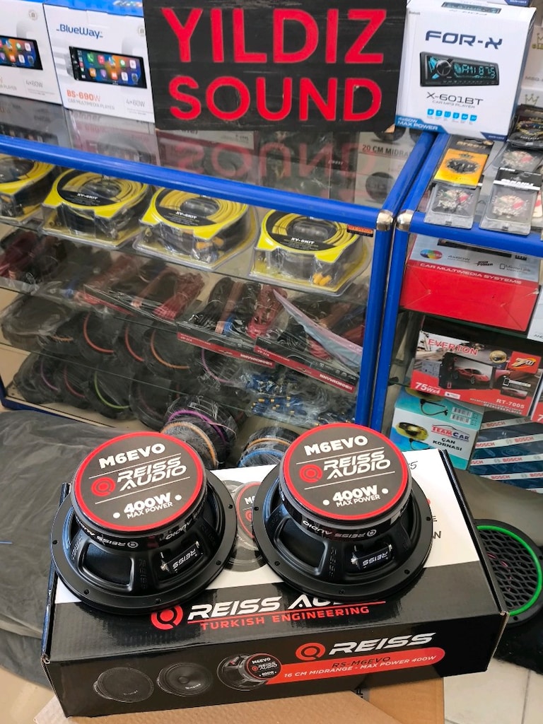 Reiss Audio 16 cm Midrange Hoparlör Takım 400w Sifir - 4