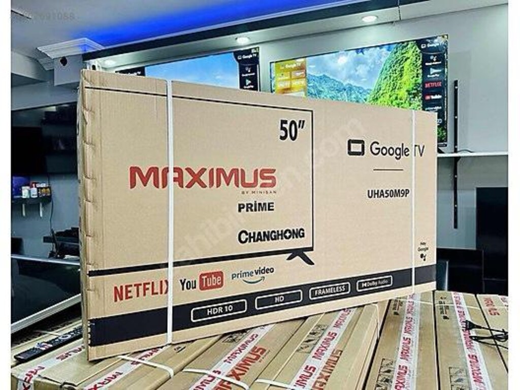 127 EKRAN 50” GOOGLE ANDROID TV TELEVİZYON sıfır android tv televizyon - 2