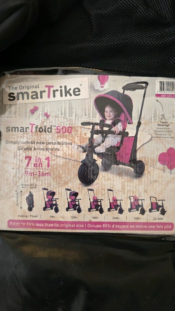 Smar Trike ebeveyn kontrollü 7 in 1 katlanır çocuk bisikleti - 5
