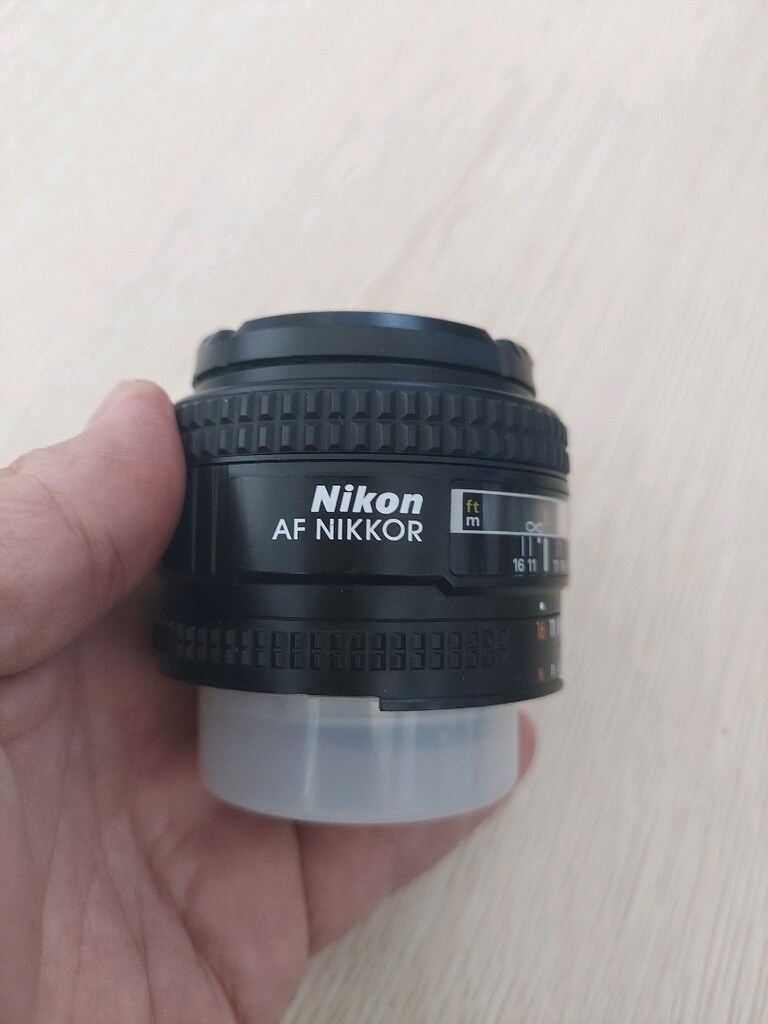 Nikon AF 50mm f1.4D Lens.Tertemiz. - 2