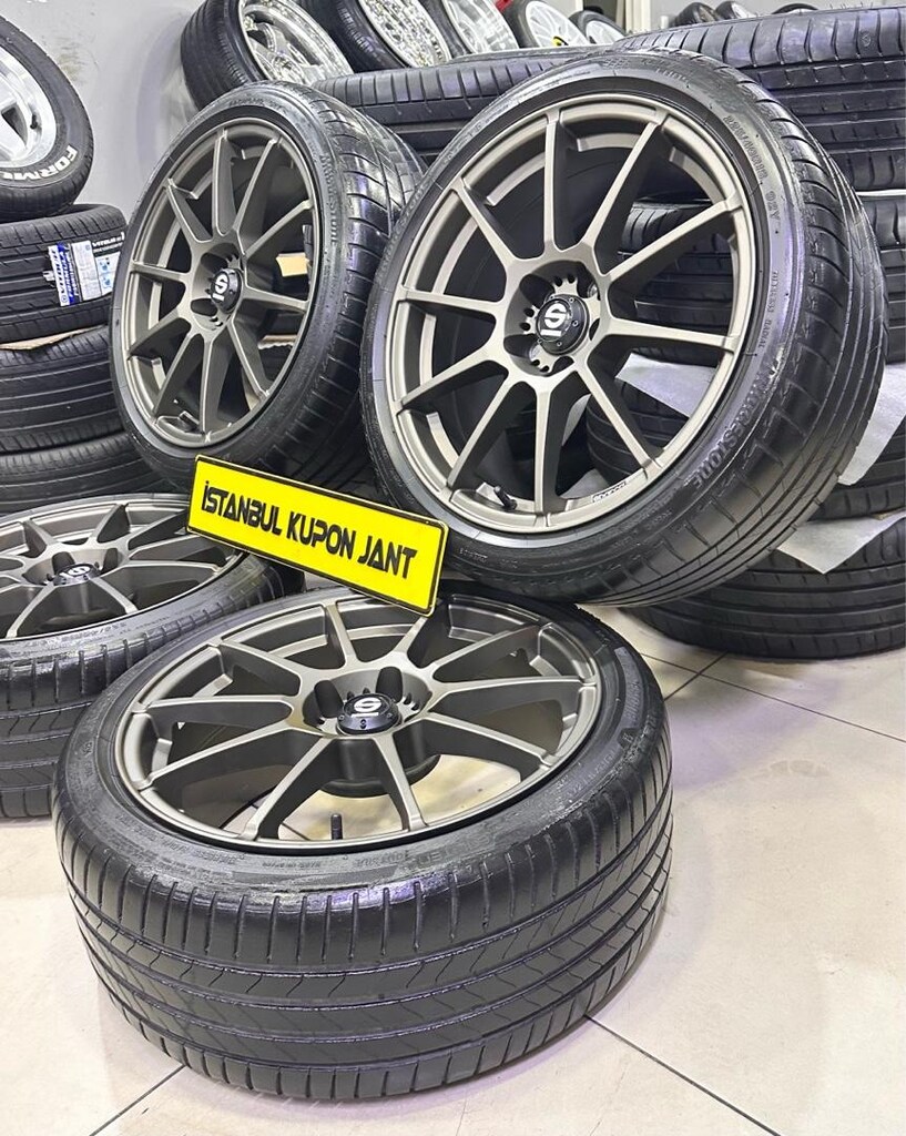 18 inç SIFIR !! 5x105 OPEL J KASA CRUZE JANT LASTİK 225/40/18 BRISTONE - 12