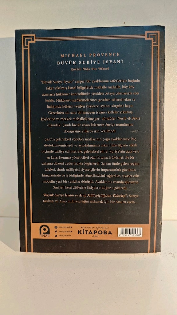 Büyük Suriye İsyanı... Michael Provence. - 7