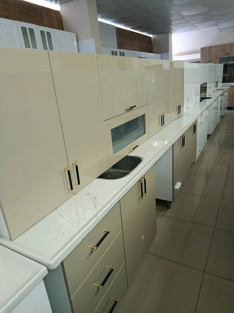 mutfak dolabı mdf highgloss vizon - 4