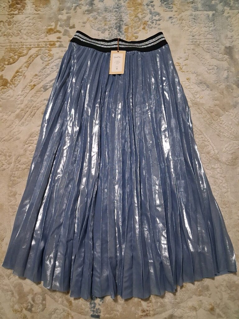 You&more size 2 mavi uzun etek - 4