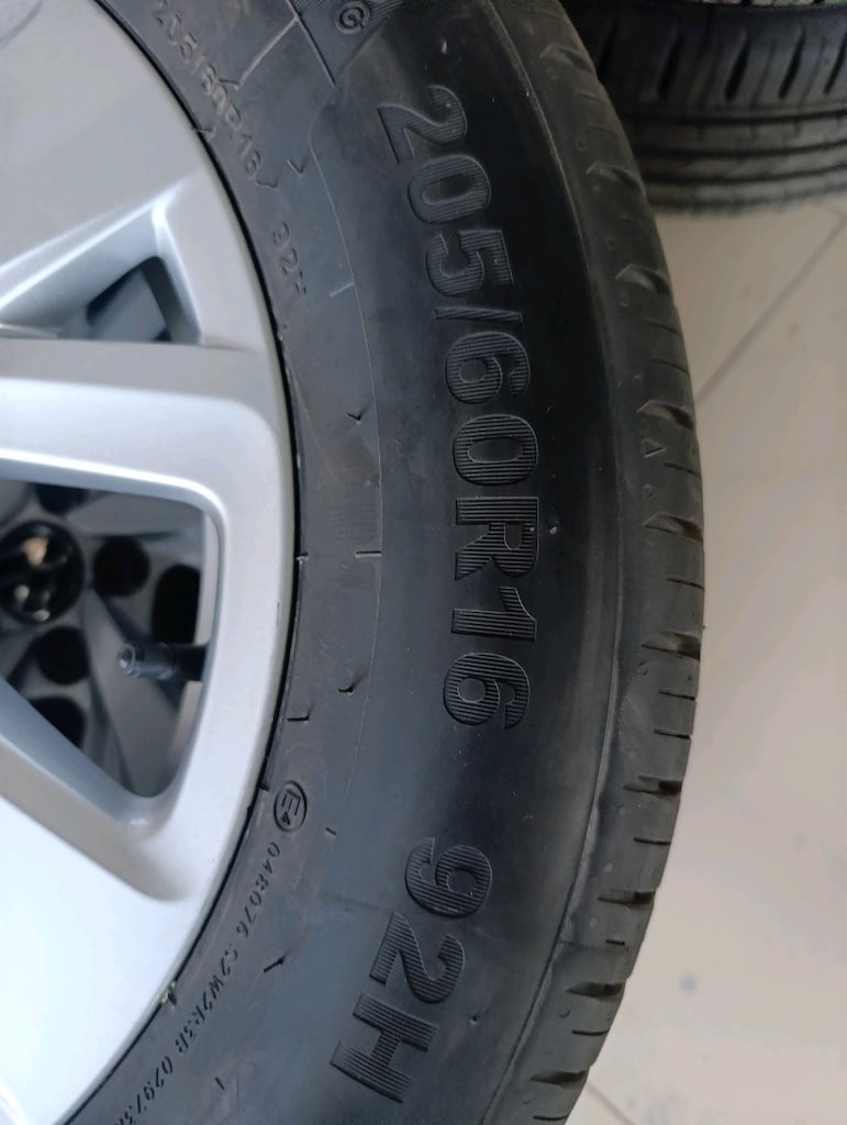 16 5x100 taigo orjinal jant lastik takımı sıfır ayarında - 6