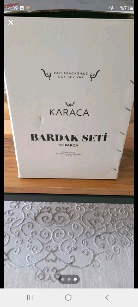 Karaca 25 parça su takımı - 2