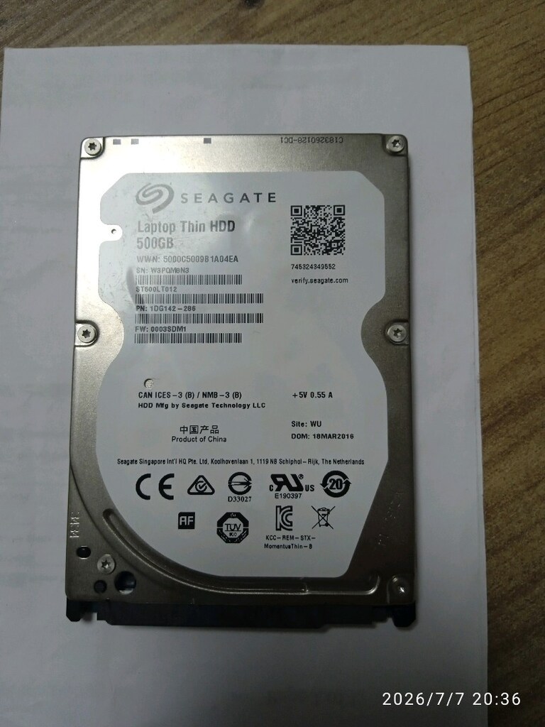 i5 10500【管218】WiFi6E／16G／SSD512G／HDD500G Seagate 500 GB Laptop Hdd Dahili Hard Disk - Sıfırından Uygun