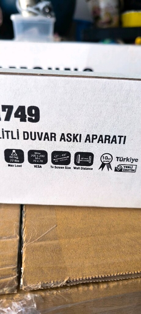 Universal, TV sabit duvar askı Aparatı - 6
