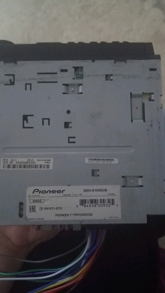 pioneer deh-x1850ub teyp - 4
