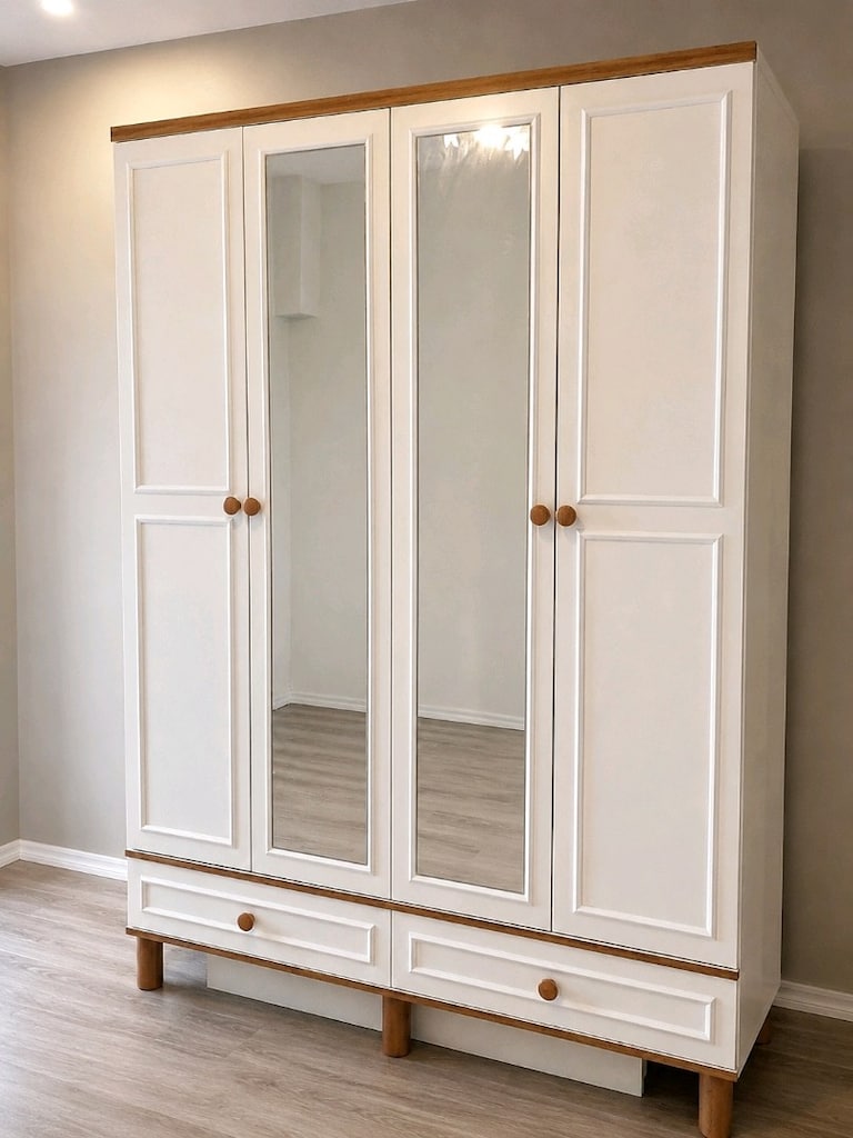 %100 MDF SIFIR 4 KAPAKLI DOLAP KAMPANYA - 2