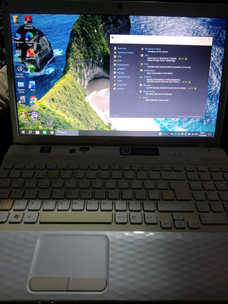 Sony vaio laptop notebook - 5