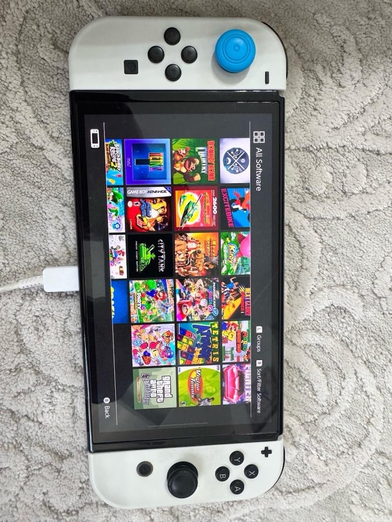 Nintendo Switch oled Çiğli ve ekstralı - 7