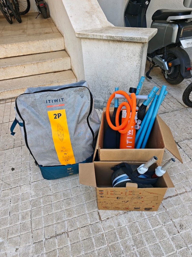 Decathlon itiwit 2 kişilik Kano - 2