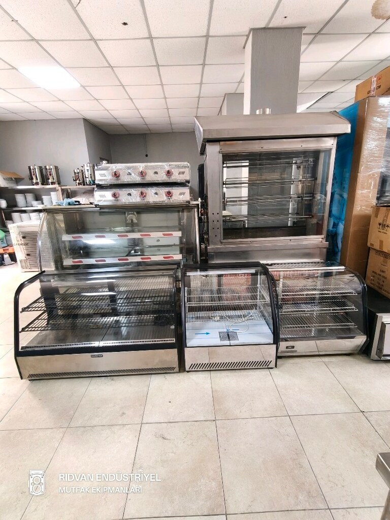 set üstü pasta dolabı set üstü soğutuculu ısıtıcılı vitrin dolap - 10