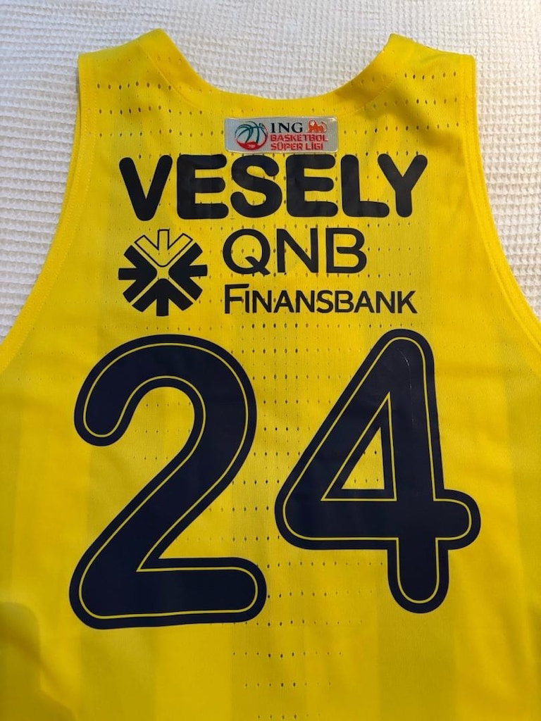 Jan Vesely Türkiye Basketbol Süperligi Maç Forması - 6