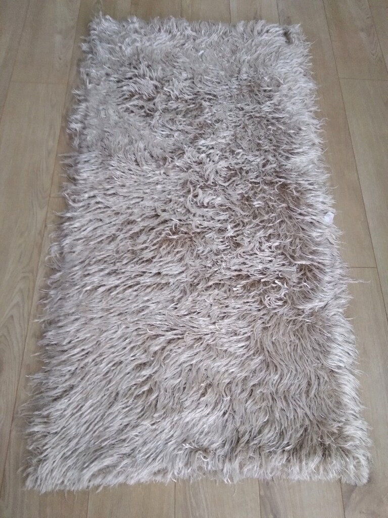 1.46*74 cm EBATINDA UZUN TÜYLÜ HALI - 3