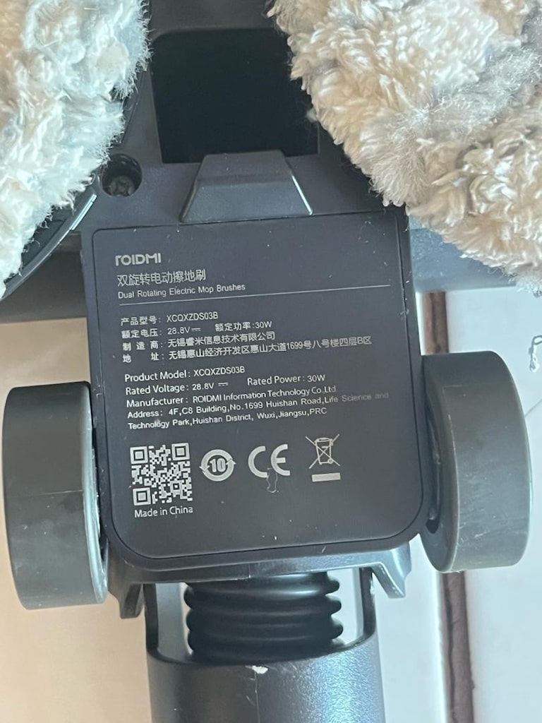 Roidmi X30 Vx dikey süpürge mop başlık ve temizleme haznesi - 6