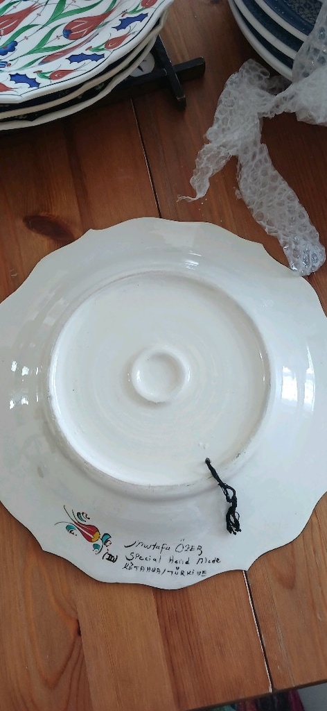 Orijinal çini duvar tabağı - 2
