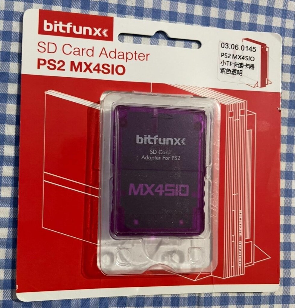 PS2 MX4SIO Bitfunx SD Kart Adaptörü