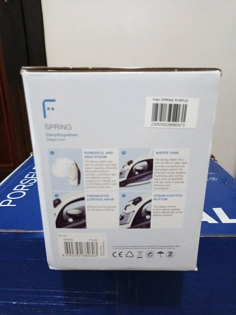 FAKİR. 2600 W. BUHARLI ÜTÜ, SIFIR ÜRÜN - 2