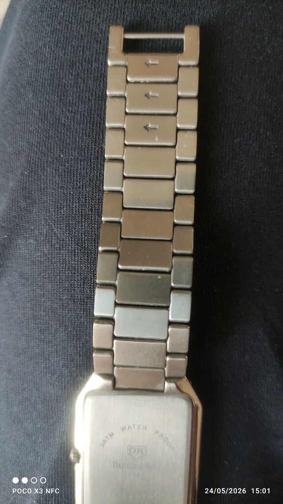 Daymond Rene (Titanium) Erkek Kol Saati - 8