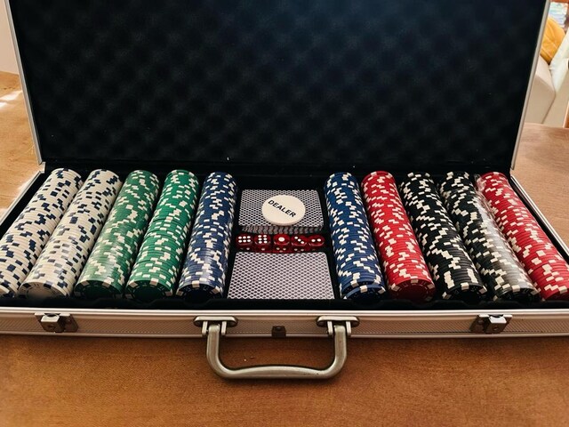 Poker seti 500 chip metal cantali
