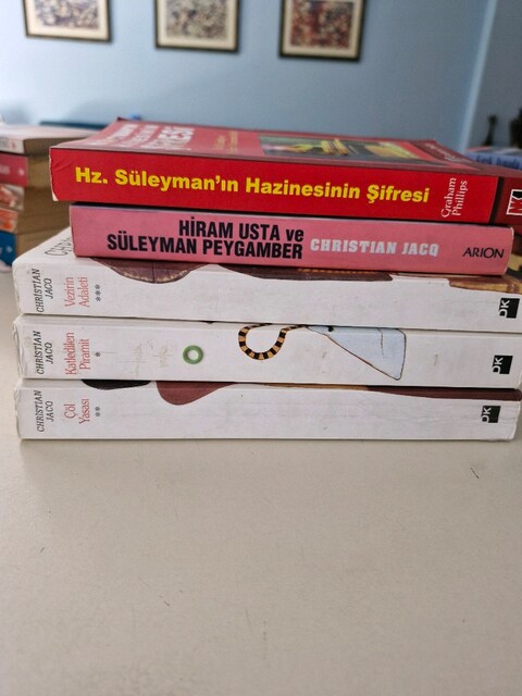 Christian Jacq & Süleyman Peygamber konulu kitaplar