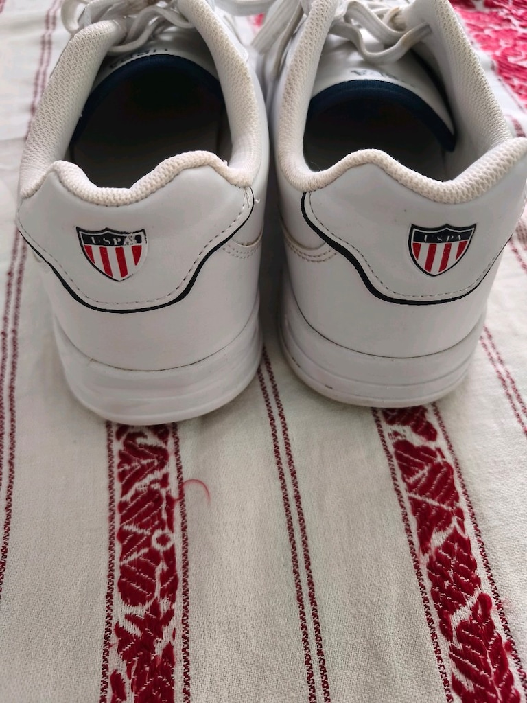 u.s polo beyaz 45 numara erkek ayakkabı - 5